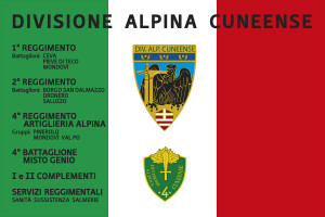 Bandiera Memoriale Divisione Alpina Cuneense